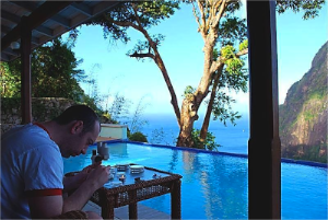 Erik Collecting Nematodes